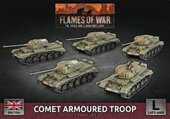 Flames of War: Comet Armoured Troop